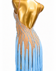 Crystalline Fringe&Rhinestones Latin Dress Latin/Rhythm