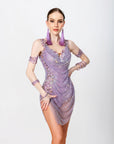 Shiny Crystal Net  Latin Dress Latin/Rhythm