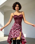 Metallic Shiny Stretch Lycra Dress Latin/Rhythm