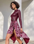 Metallic Shiny Stretch Lycra Dress Latin/Rhythm