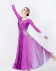 Contrast Color Crystallized Standard Dress Standard/Smooth