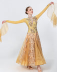 Crystalline Floral Standard Dress Standard/Smooth