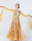 Crystalline Floral Standard Dress Standard/Smooth