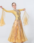 Crystalline Floral Standard Dress Standard/Smooth