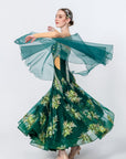 Crystalline Hand Embroidery Standard Dress Standard/Smooth