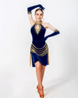 Stretch Velvet Crystallized Latin/Rhythm