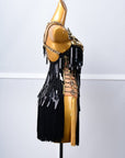Paillette and Fringe Crystallized Latin Dress Latin/Rhythm