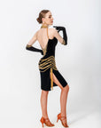 Stretch Velvet Crystallized Latin/Rhythm