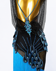 Crystalline Peacock Latin Dress Latin/Rhythm 