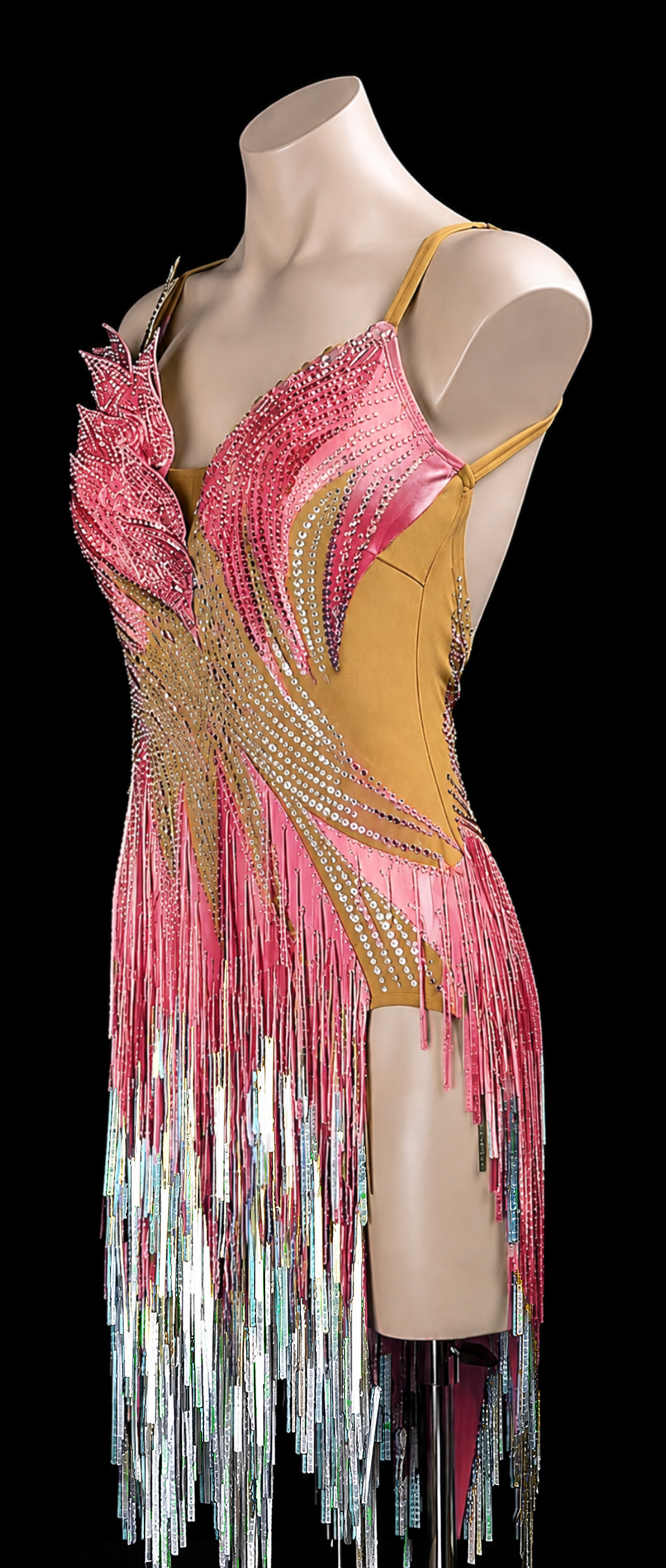 Metallic Shiny Latin Dress Latin/Rhythm 