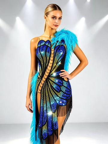 latin formal dresses Premium Ballroom Standard/ Smooth and Latin/Rhythm Dance – Unika Dancewear latin competition latin ballroom dresses