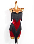 Stretch Velvet Dress  Latin/Rhythm 