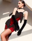 Stretch Velvet Dress  Latin/Rhythm 