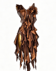 Crystalline Ruffled Lace  Smooth Dress Standard/Smooth 