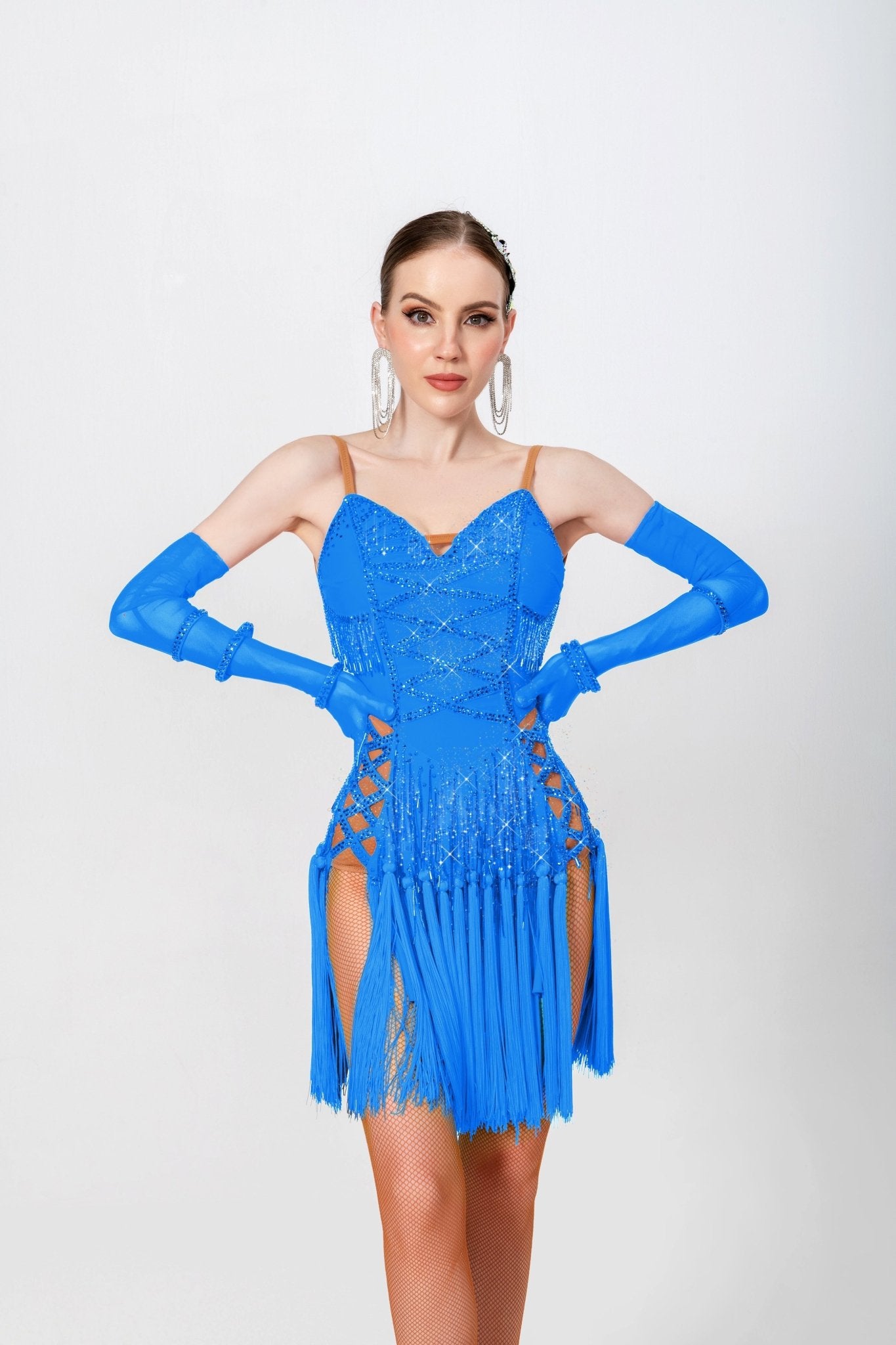 Crystalline Fringe Latin Dress Latin/Rhythm 