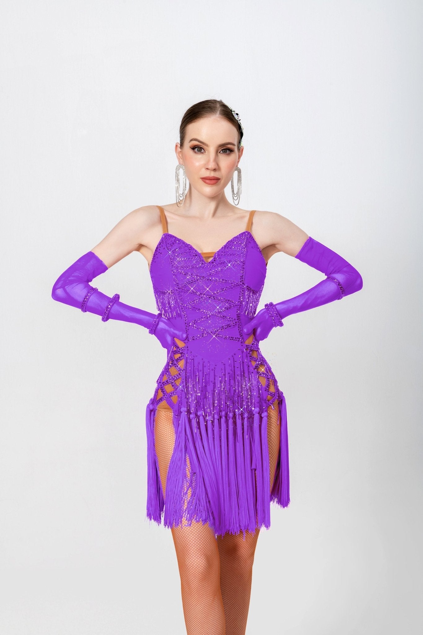 Crystalline Fringe Latin Dress Latin/Rhythm 