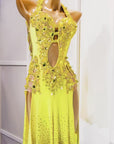Crystalline sleeveless Latin Dress Latin/Rhythm 