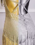 Chrisanne Shine Lycra Fringe Crystalline Latin Dress Latin/Rhythm 